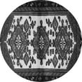 thumbnail image 1 of Ahgly Company Indoor Round Persian Gray Traditional Area Rugs, 4' Round, 1 of 1