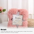 thumbnail image 4 of Faux Fur Blanket under $5! CQCYD Faux Fur Throw Blanket Soft, Double Sided Fleece Blanket for Sofa, Warm Bed Blanket for Winter, Decorative Living Room Bedroom Blanket, 4 of 4