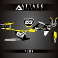 thumbnail image 2 of Attack Graphics Custom Fury Complete Bike Graphics Kit for Husqvarna TC 250 2022, 2 of 2