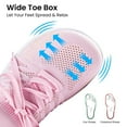 thumbnail image 2 of KOFUBOKE Wide Toe Box Barefoot Shoes for Women, Casual Breathable Walking Shoes, Minimalist Comfort Sneakers, 2 of 8