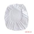 thumbnail image 1 of Funda de colchón de cama Protector de colchón impermeable Topper Cojín Sábana ajustable Ropa de cama elástica Eigraketly JJ24957-03B, 1 of 7