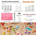 thumbnail image 2 of Polymer Clay, Shuttle Art 57 Colors Oven Bake Modeling Clay, Creative Clay Kit with 19 Clay Tools and 10 Kinds of Accessories, Non-Toxic, Non-Sticky, Ideal DIY Art Craft Clay Gift for Adults, 2 of 9