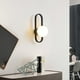 thumbnail image 3 of Lámpara de pared de estilo americano, lámpara de noche para dormitorio, luz moderna y sencilla, lámpara de pared trasera de lujo para sala de estar, lámpara creativa para escalera, pasillo, balcón, 3 of 5
