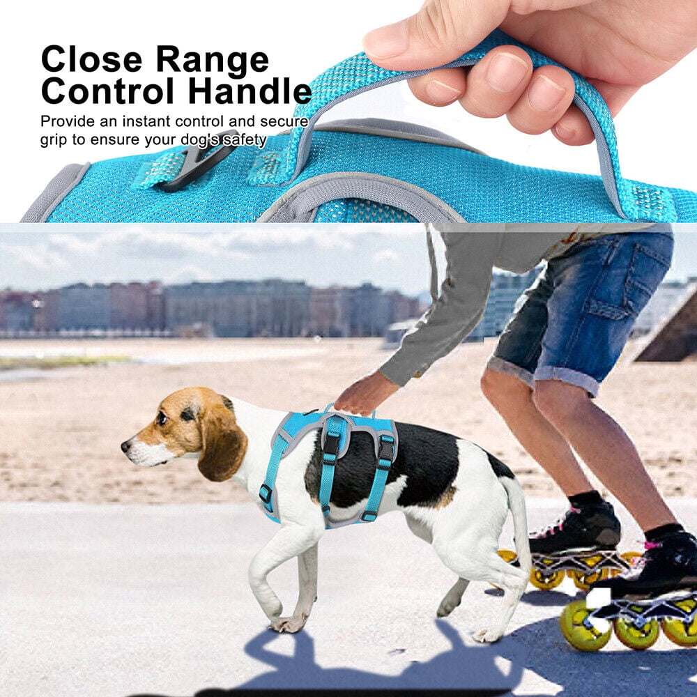 Pet Artist Reflective No Pull Dog Harness Breathable Mesh Padded Pet Vest Adjustable S/M/L