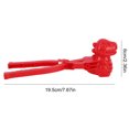 thumbnail image 2 of Maker Snowball Tool Dragon Shape Pinzas para bolas de nieve con mango rojo, 2 of 7