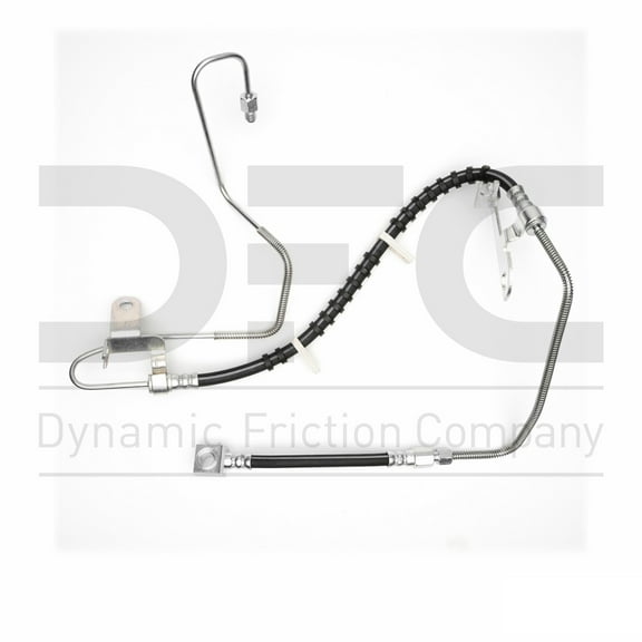 Dynamic Friction 350-40278 Rear Upper Left Brake Line Hose, For 2001–2004 Chrysler Town & Country, 2001–2004 Dodge Caravan, 2001-2004 Dodge