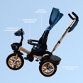 thumbnail image 3 of Triciclo Infantil Starkids Sk5548 Bicicleta Con Luz De Lujo Azul, 3 of 5