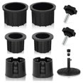 thumbnail image 1 of 8 Pcs Umbrella Base Stand Hole Ring Plug Cover And Cap Patio Umbrella Stand Replacement Parts Stand Banmo, 1 of 5