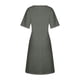 thumbnail image 5 of Vestidos Para Mujer Vestidos Casuales Moda Cuello Pico Suelto Manga Corta Sólido Media Pantorrilla Vestido Largo Odeerbi ODB153900, 5 of 8