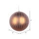 thumbnail image 2 of Adorno navideño Vickerman, bola de purpurina mate, color moca, 5 cm, 2 of 2