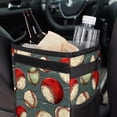 thumbnail image 6 of Baseball Foldable Car Trash Can with Lid, Leak-proof Hanging Storage Bag - Car Garbage Can, Trash Can for Car, Car Trash Bin, 6 of 6