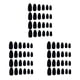 thumbnail image 1 of Guardurnaity 24 Pieces False Nails Press-on Stick-on Full Tips Nail DIY Fingernails Wearable Tips Manicure Supplies Art Sticker Cover Tools Type1 NO1 Guardurnaity CBP469619, 1 of 6