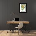 thumbnail image 3 of McCavitt, Naomi 13x18 Black Ornate Wood Framed with Double Matting Museum Art Print Titled - Soft Tropics II, 3 of 4
