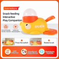 thumbnail image 4 of Rechale 2-in-1 Dog Interactive Treat Dispenser Toy – Adjustable Slow Feeder Puzzle with Eco-Friendly ABS Design | Mental Stimulation & Anti-Gulping Training Tool for Small/Medium Puppies (Yellow), 4 of 8