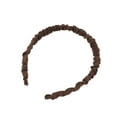 thumbnail image 5 of Unique Bargains 1 Pc Fashion Wrinkle Headbands for Women Coffee Color, 5 of 6