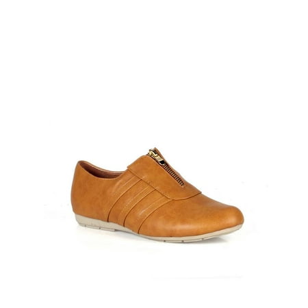 - Nature Breeze Slip On Women's Sneaker Flats in Tan