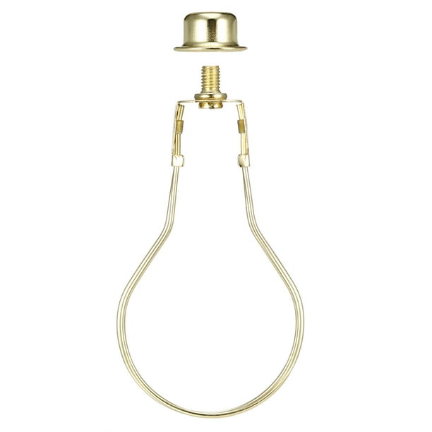 4Pcs Lamp Shade Light Bulb Clip Adapter w Shade Attaching Finial