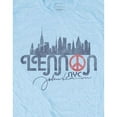 thumbnail image 3 of John Lennon T-Shirt en Coton Skyline pour Adulte NYC, 3 of 3