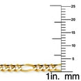 thumbnail image 2 of Dimaya Fine Jewelry 14K Yellow Gold 3.1-mm Regular Concave 3+1 Figaro Chain, 2 of 2