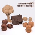thumbnail image 4 of Paquete de filamentos para impresora 3D OVV3D Wood PLA de 1,75 mm, 200 g x 4, 4 of 7