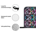 thumbnail image 4 of Daiia Happy Kitten Faces Pattern Oven Mitts and Pot Holders 4 pcs Set,High Heat Resistant 500 Degree Extra Thicken Long Kitchen Cotton Oven Glove, 4 of 6