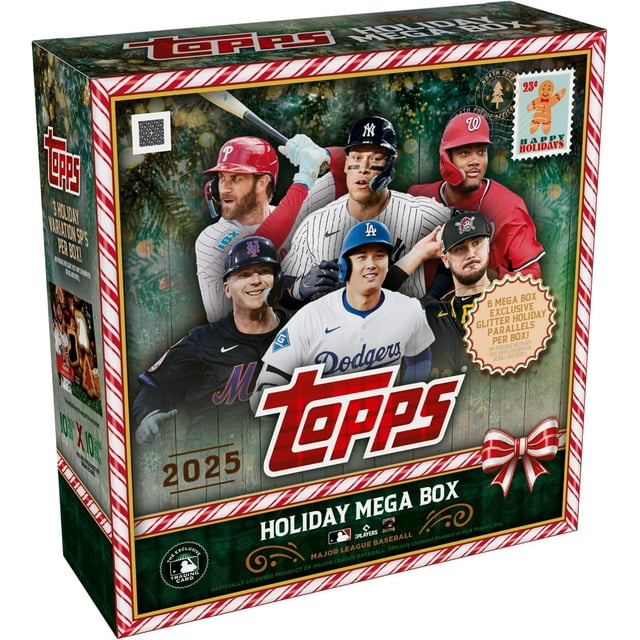 Topps 2025 Holiday Baseball Mega Box