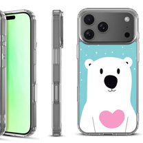 For iPhone 17 Pro Shockproof Protective Phone Case, by OneToughShield - Pola Bear