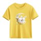 thumbnail image 4 of Blusas y camisas de manga corta con cuello redondo para niños Camiseta de verano de manga corta estampada para niñas Jersey elegante de cuello redondo para niñas Top de algodón para niños, 4 of 6