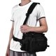thumbnail image 2 of Bolsa de aparejos de pesca al aire libre Bolsa de almacenamiento de pesca impermeable de un solo hombro (negro), 2 of 8