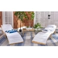 thumbnail image 2 of SAFAVIEH Carew Outdoor Patio 3 Piece Sun Lounger Set, Natural, 2 of 14