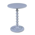 thumbnail image 2 of Convenience Concepts Palm Beach No Tools Spindle Table, Grey, 2 of 3