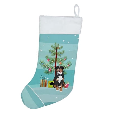 Bernese Mountain Dog #1 Christmas Christmas Stocking 13.5 in x 18 in
