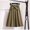 Green, variant on ERTUTUYI Women's Casual High Waist Pleated A-Line Solid Midi Skirt With Pockets Beige One Size
