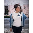 thumbnail image 2 of Give Yourself Time Butterfly  T-Shirt Women -Image by Shutterstock, Female Small, 2 of 4