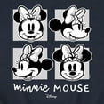 thumbnail image 3 of Disney - Mickey & Friends - Minnie Mouse - Black & White Photo Grid - Men's Crew Neck Fleece Pullover, 3 of 5