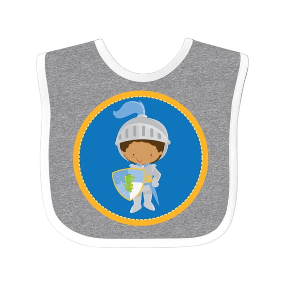 Inktastic Knight Fairytale Kids Boys Baby Bib