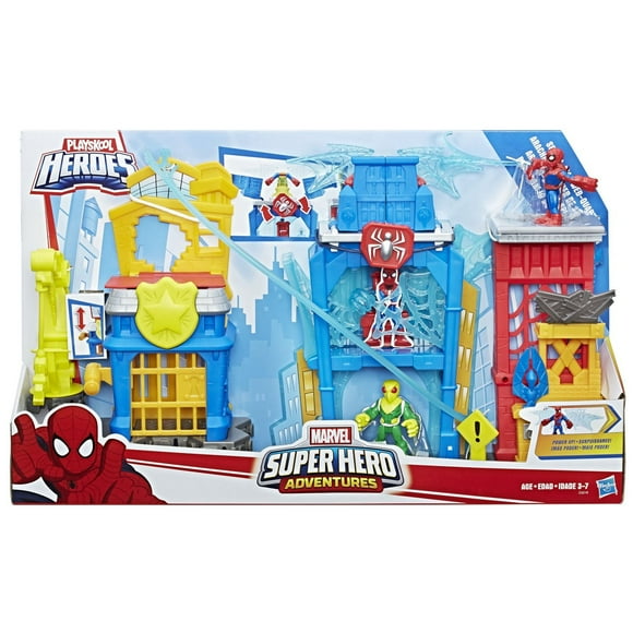 Playskool Heroes Marvel Super Hero Adventures – Arachno-quartier de Spider-Man
