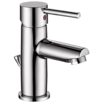 Delta Modern Single Handle Project-Pack Bathroom Faucet in Chrome