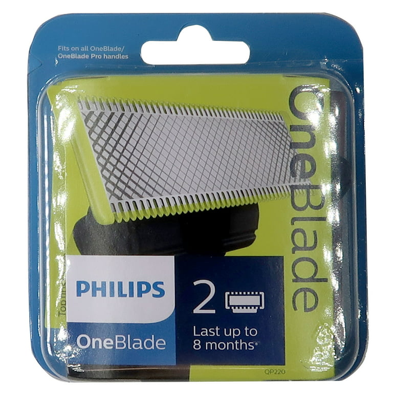 3x Philips OneBlade Replacement Blade Wet & Dry fits All OneBade and  OneBlade Pro Handles - 2 Pack