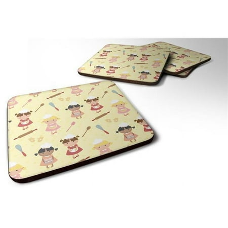 

Bakers Delight on Yellow Foam Coasters - Set of 4