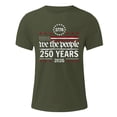 thumbnail image 6 of UngA 250 Years American Anniversary 250th Independence Day Tshirts for Men (AG,S), 6 of 9