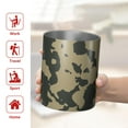 thumbnail image 5 of Camouflage 12oz Stainless Steel Coffee Mug – Double-Wall Insulated Cup with Spill-Resistant Lid, 360° Full-Print Design, Keeps Drinks Hot & Cold for Home, Office, Travel, Thanksgiving,Christmas, 5 of 5