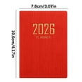 thumbnail image 6 of WZXPWT A7 Mini Notebook Organizer, Daily Planner Notebook, Travel Diary with Calendar, Portable Memo Book (64 Sheets, 128 Pages, 78x106MM), 6 of 6