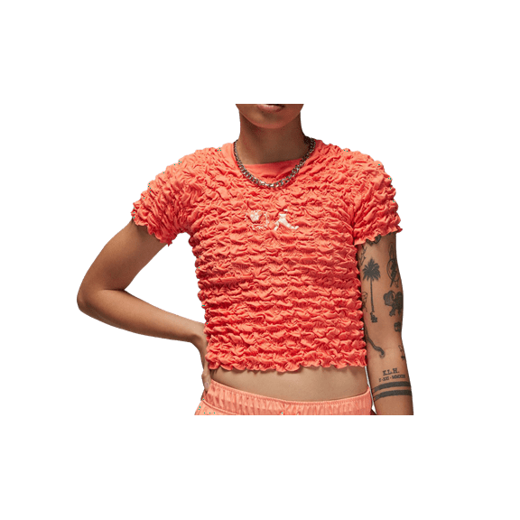 Jordan WOMENS Jordan x Bephies Beauty Supply Women's Scrunchie "Red" dr1893 680 dr1893 680 from Stadium Goods