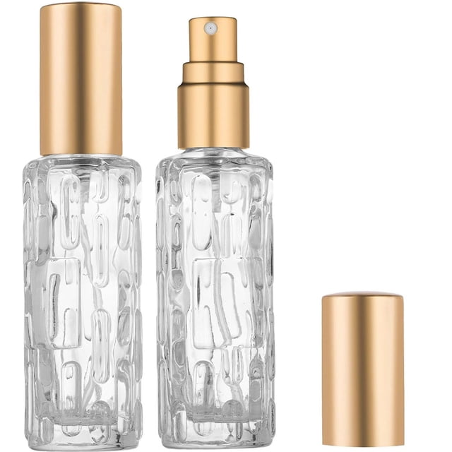 2pcs Glass Bitters Atomizer Bottle Cocktails Espresso Refillable Spray Bottle Bartender Accessory For Bars Restaurants Home