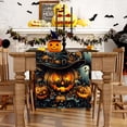 thumbnail image 2 of Camino de mesa FARMNALL Black Pumpkins Ghost Halloween 228 cm, 2 of 6