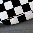 thumbnail image 4 of Set of 2 Throw Pillow Cover Race Classic Checkered I Bleed Racing Check Black Decorative Pillow Case Home Decor Square 16 x 16 Inch Pillowcase, 4 of 6
