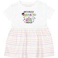 thumbnail image 3 of Inktastic My Uncle Graduated and I'm Super Proud Girls Baby Dress, 3 of 5