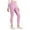 23#Pink, variant on Matte Yoga Leggings - Casual Lounge Workout Womens Yoga Full Length Pants Black S