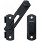 thumbnail image 1 of Door Lock Hasp Lock Door and Window Sliding Latch Latch Lock Latch Bolt Shed Sliding Door Lock Sliding Lock (Black), 1 of 5